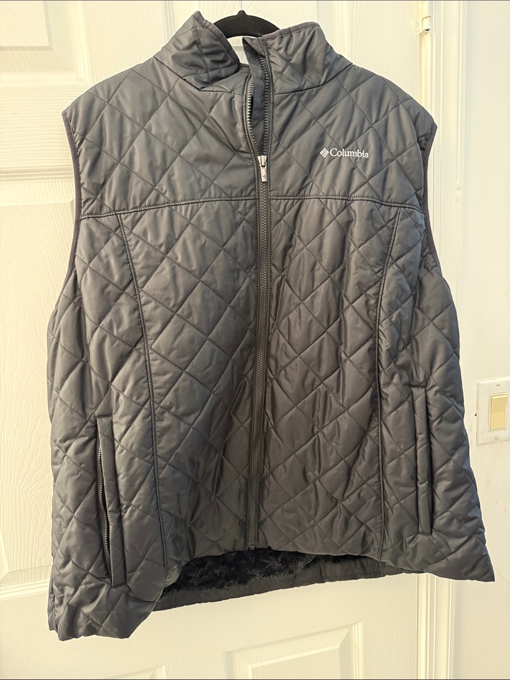 Columbia Quilted Vest in Black
